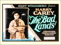 The Bad Lands — Restored Vintage Lantern Slide Print