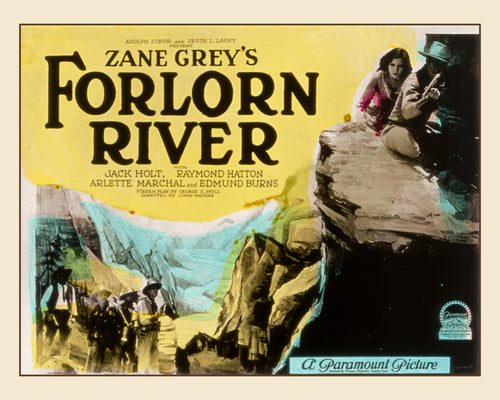 Forlorn River — Restored Vintage Lantern Slide Print