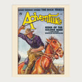 Rider of the Golden Mare Cavalry - Adventure Magazine Pulp Print